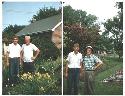 Steve with daylily pioneers